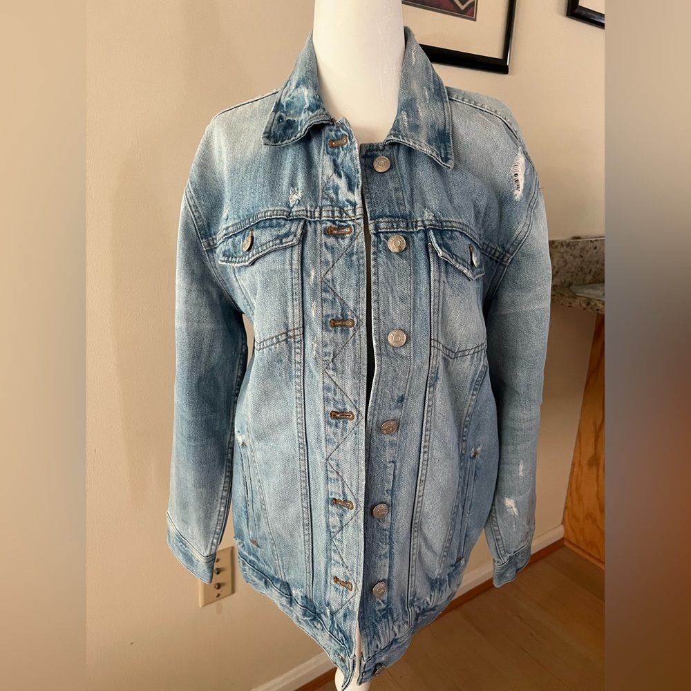 Madewell Faded Blue Denim Jacket